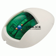 Led Navigatielamp groene verlichting witte rand 12/24V